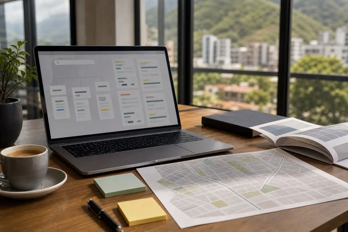 Búsqueda local y estructura SEO revisadas para un negocio en Cali